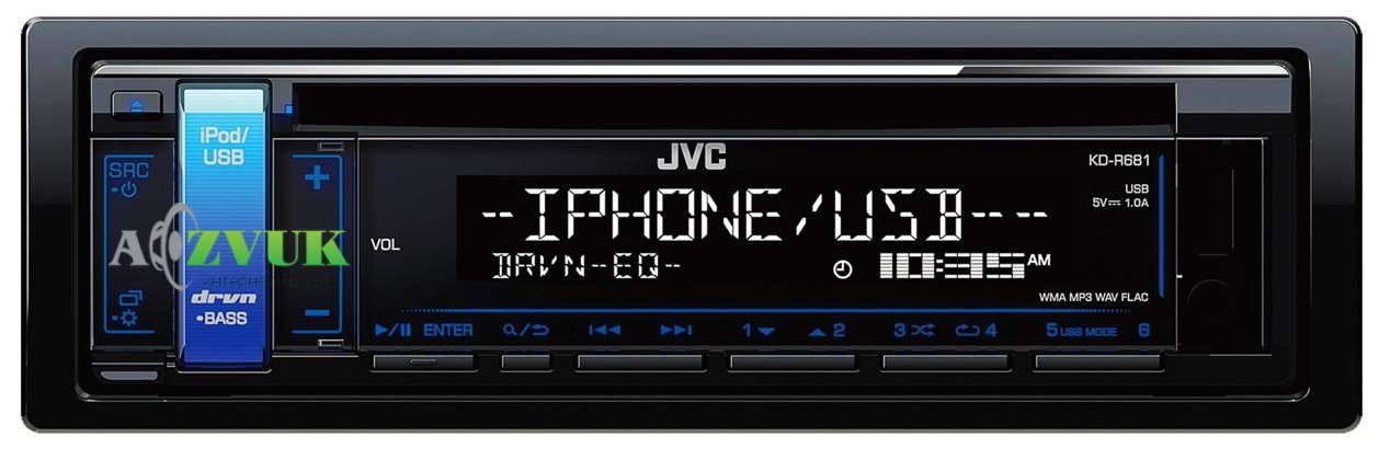 Автомагнитола JVC KD-R681