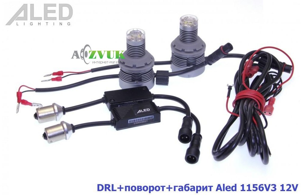 Светодиодные лампы (led) Aled 1156 (P21W) 12V 1156V3