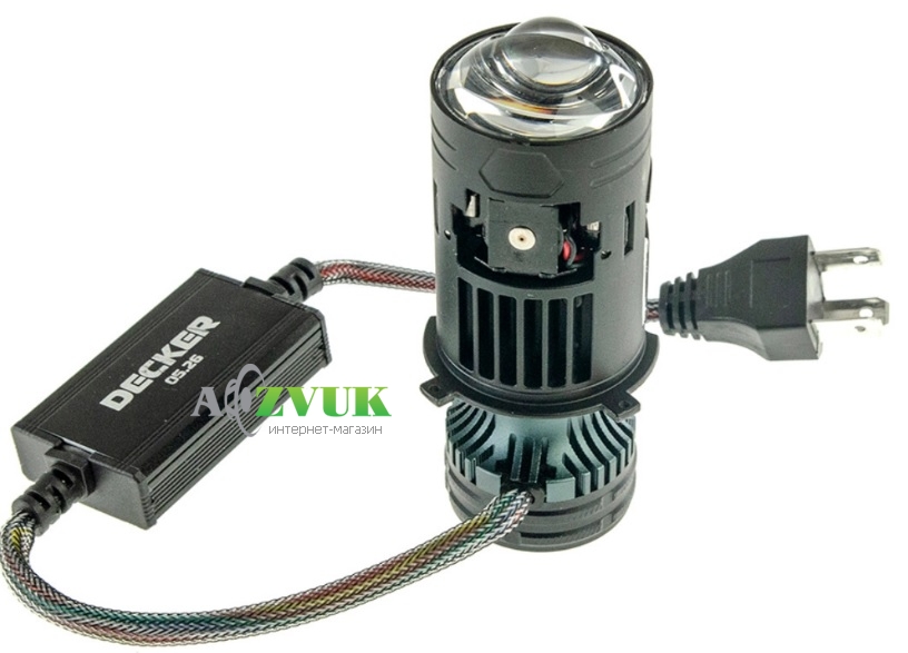 Светодиодные лампы (led) CYCLON Decker LED RGX-01 5.5K H4 65/85W