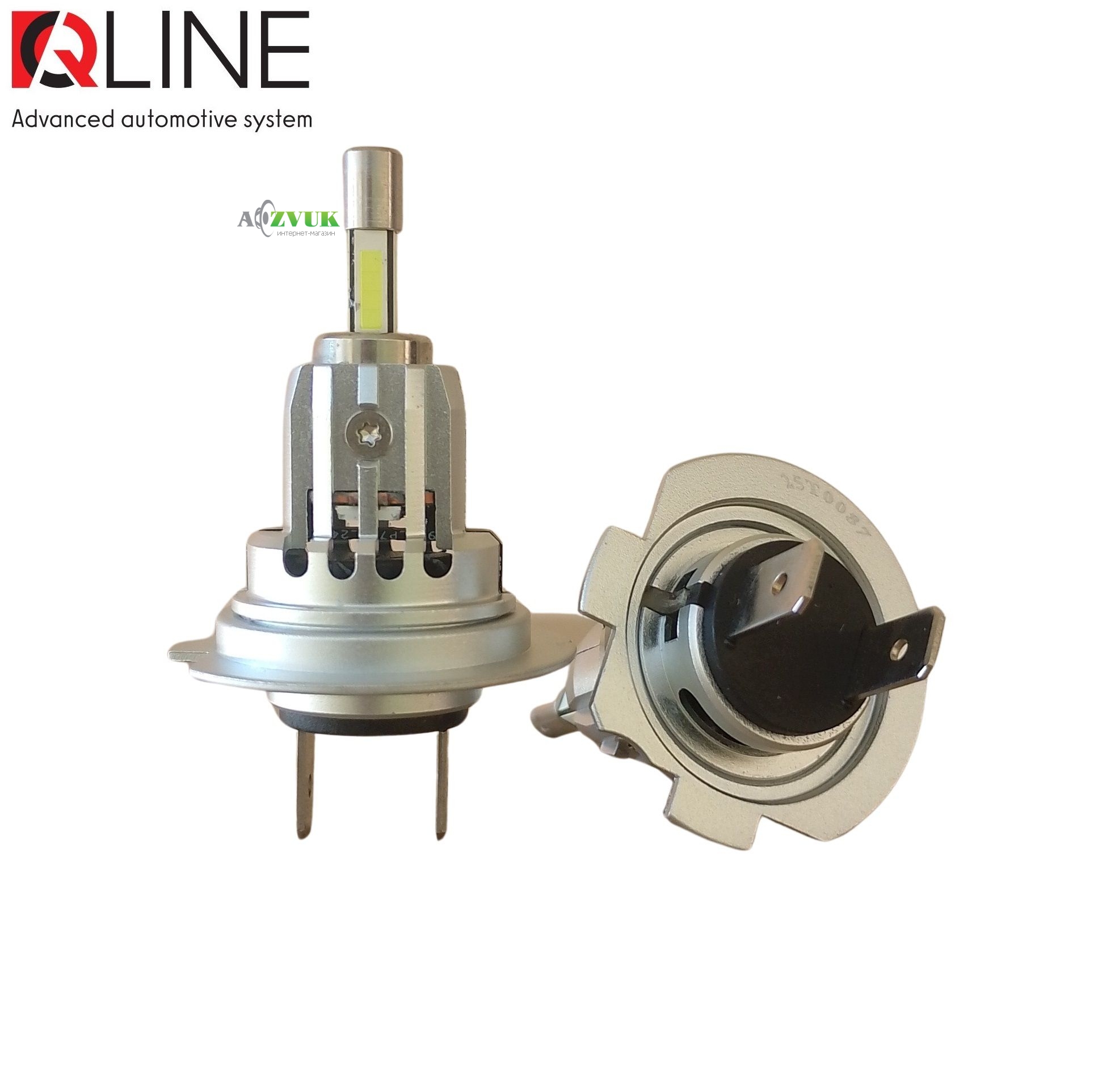 Светодиодные лампы (led) Qline Alpha H7 A360 6000K