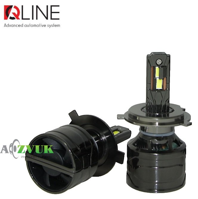 Светодиодные лампы (led) Qline WD High Power H4 6000K