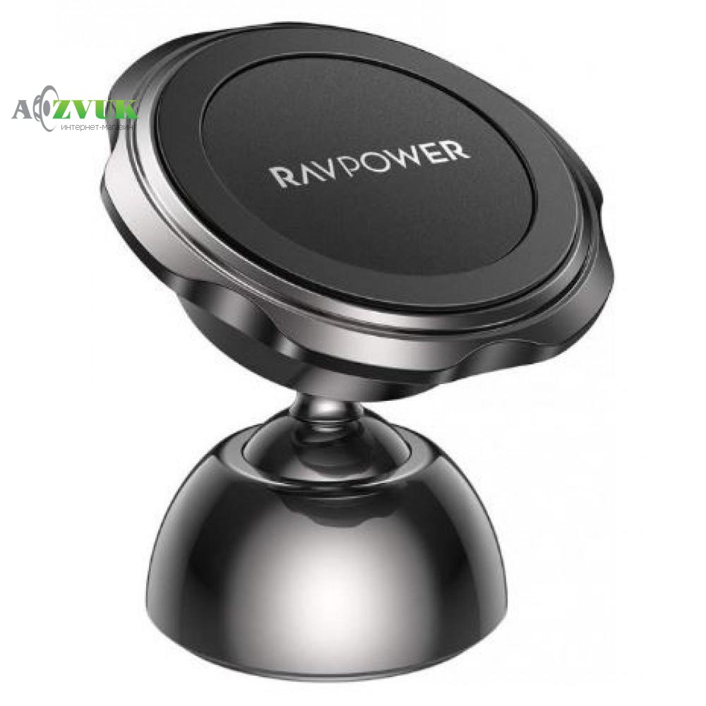  Автокрепление для смартфона RAVPower Magnetic Car Phone Mount Black
