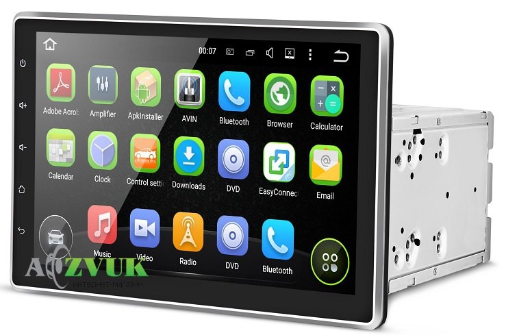 Мультимедиа ресивер Prime-X 10US на Android 5.1.2