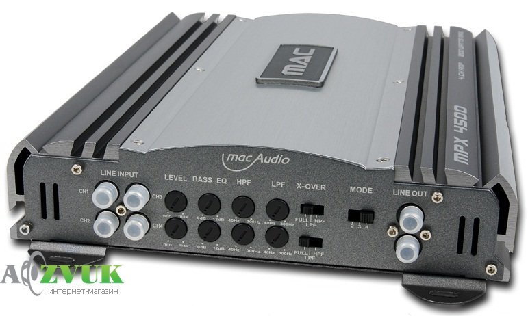 Автомобильный усилитель звука Mac Audio MPX-4500
