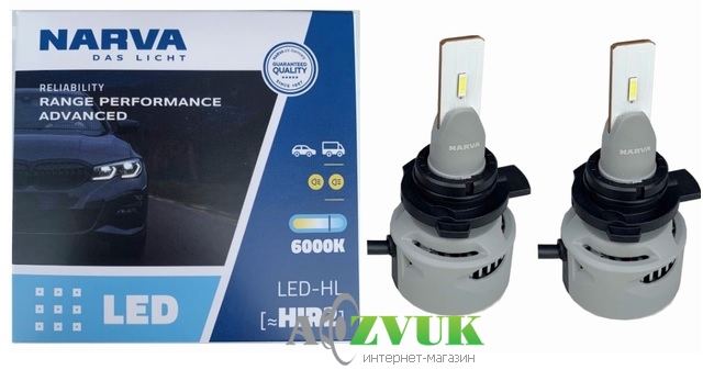 Светодиодные лампы (led) Narva HIR2 12/24V Range Performance Advanced 19W 6000K 181868100