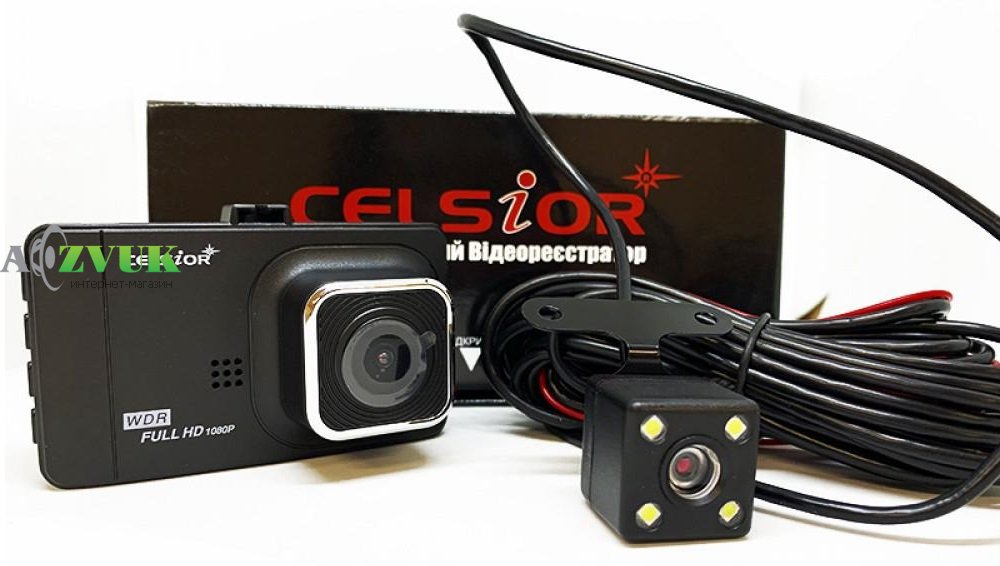 Видеорегистратор Celsior DVR F808D
