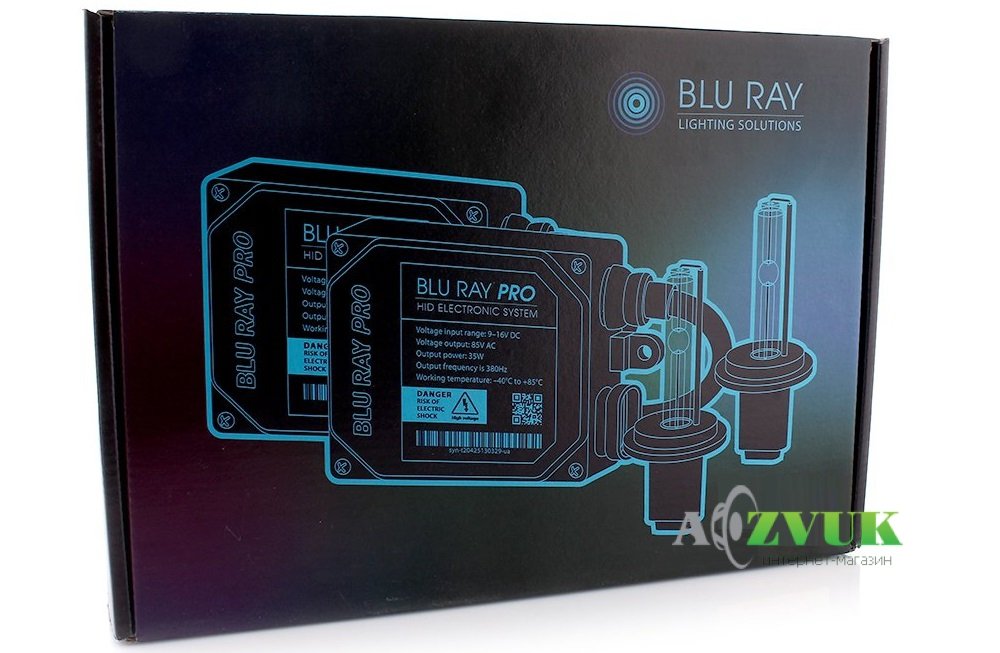 Комплект ксенона Blu Ray HB3 6000K 35W