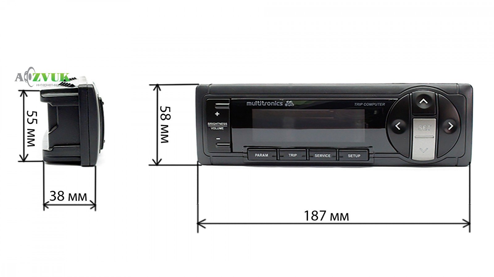Бортовой компьютер Multitronics SL-50 Gazel