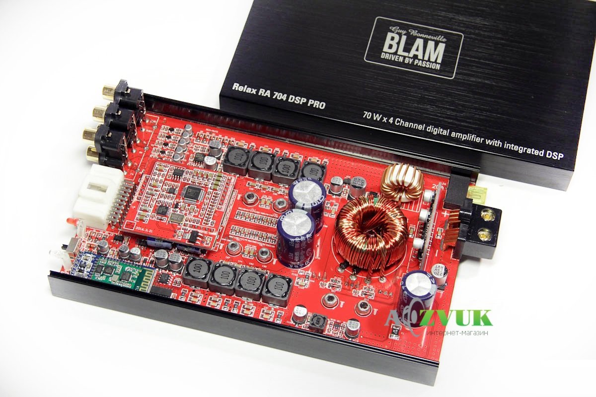 Автомобільний підсилювач звуку Blam RA 704 DSP PRO