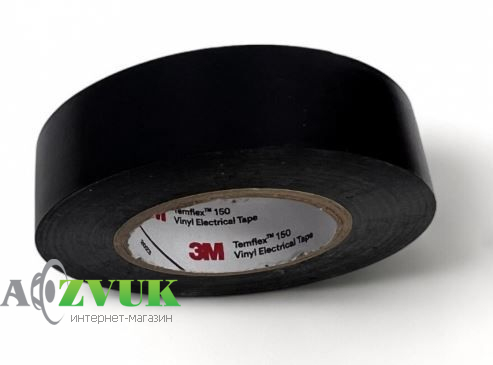  Изолента 3M Temflex черная 150