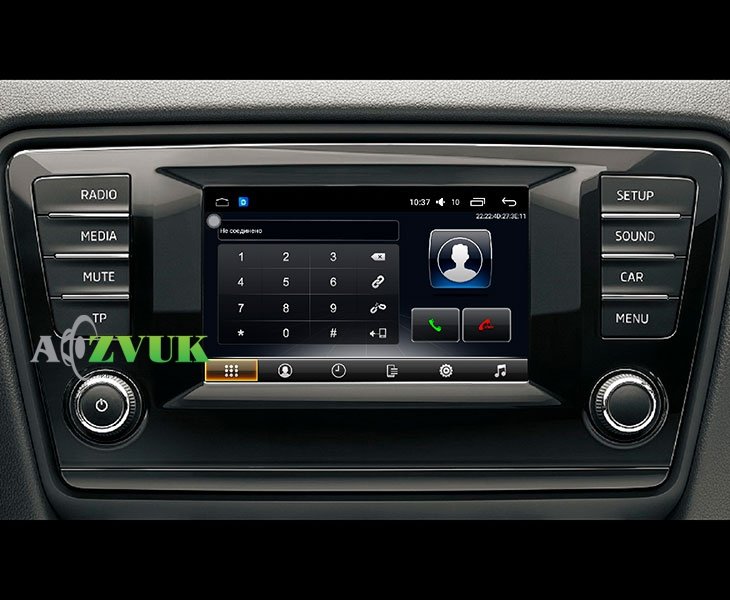 Блок навигации AudioSource MIB-215A Skoda