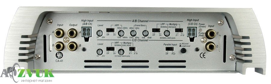 Автомобильный усилитель звука DLS Reference CA41