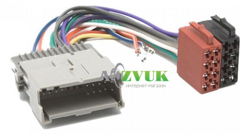 Переходник ISO ACV ISO 1242-02 Buick, Chevrolet, Hammer, Pontiac, Suzuki, GMS 98-2008 Переходник ISO ACV ISO 1242-02 Buick, Chevrolet, Hammer, Pontiac, Suzuki, GMS 98-2008