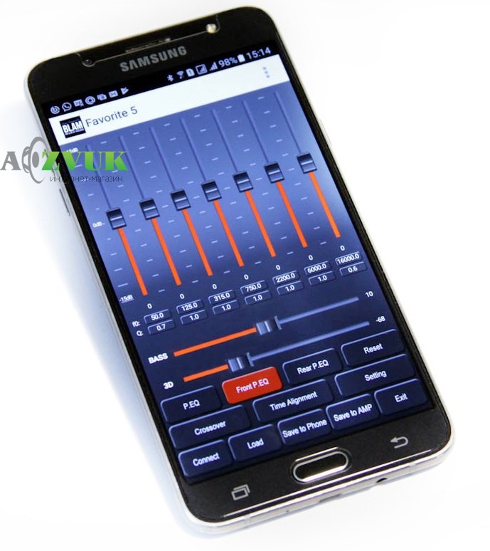 Автомобільний підсилювач звуку Blam RA 704 DSP PRO