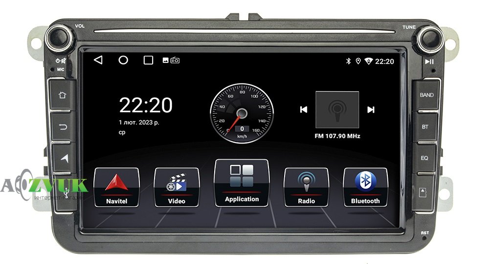 Штатная Магнитола CYCLON VW ANDROID 8 CPL (2X32)