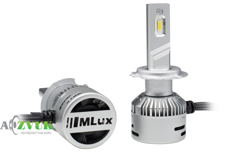 Светодиодные лампы (led) MLux Silver Line H7/H18 4300K 28Вт