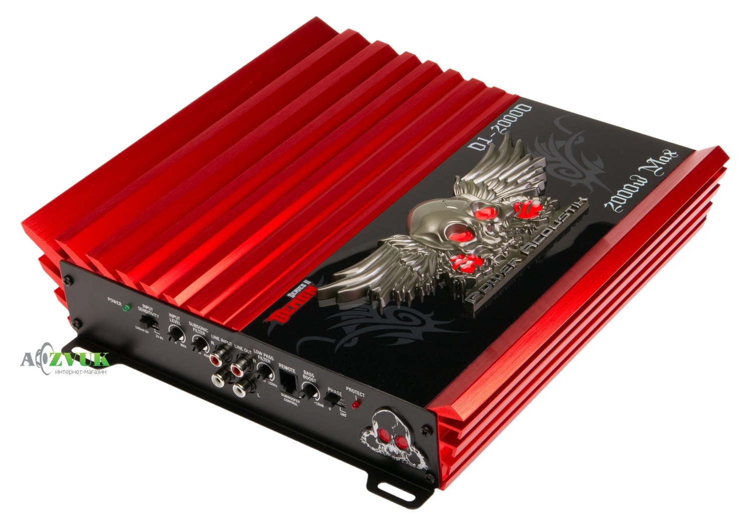 Автомобильный усилитель звука Power Acoustik D1-2000D