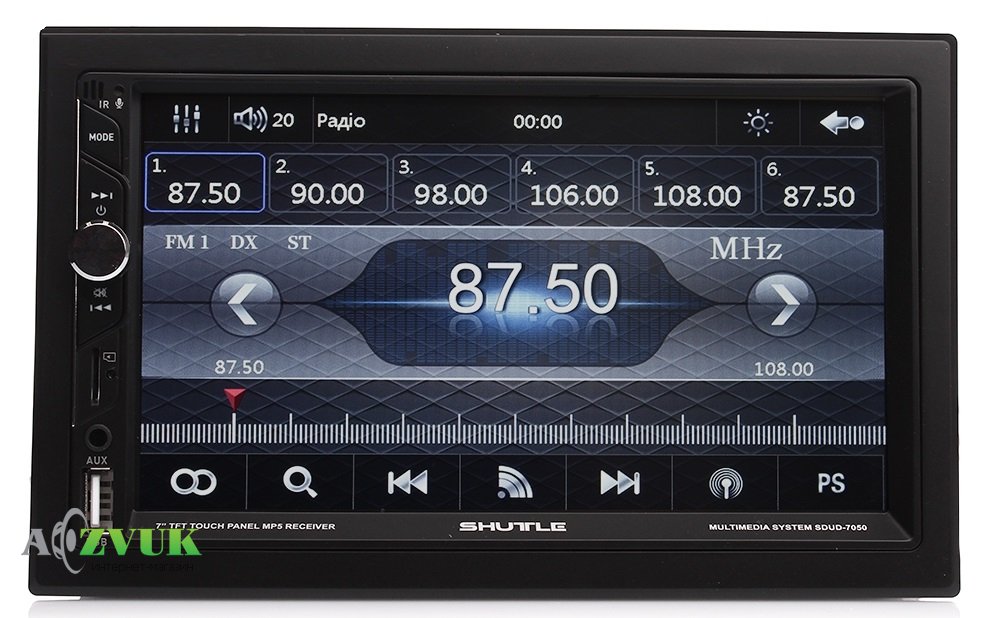 Мультимедиа ресивер Shuttle SDUD-7050 Black/Multicolor