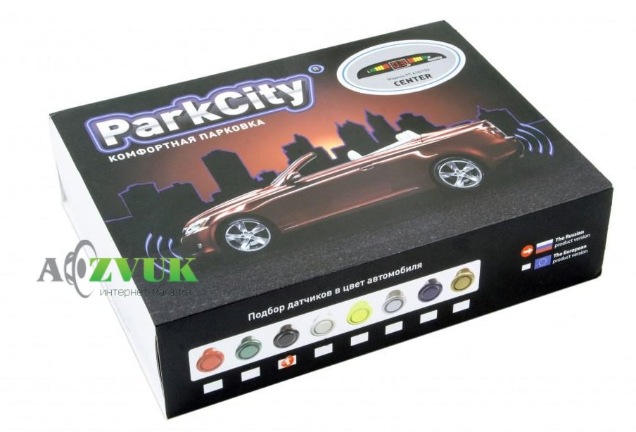 Парктроник ParkCity Center 418/102 LW (VE) черный
