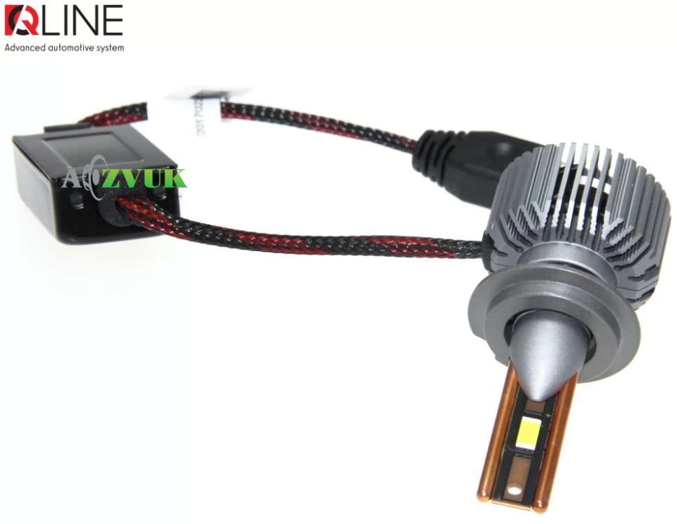 Светодиодные лампы (led) QLine Ultra +200% 55W H7 6000K 12V