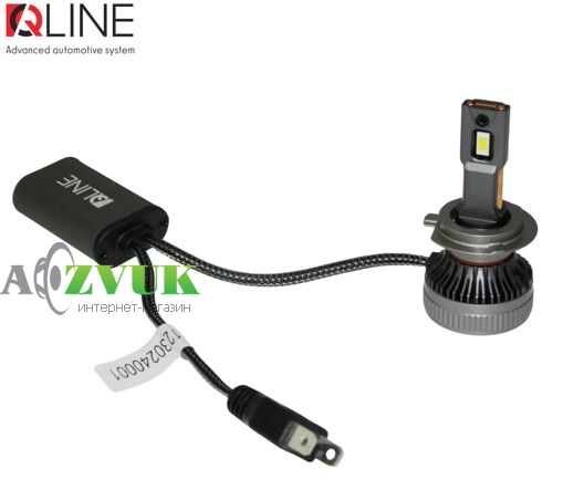 Светодиодные лампы (led) QLine DualVision 65W H7 6000K