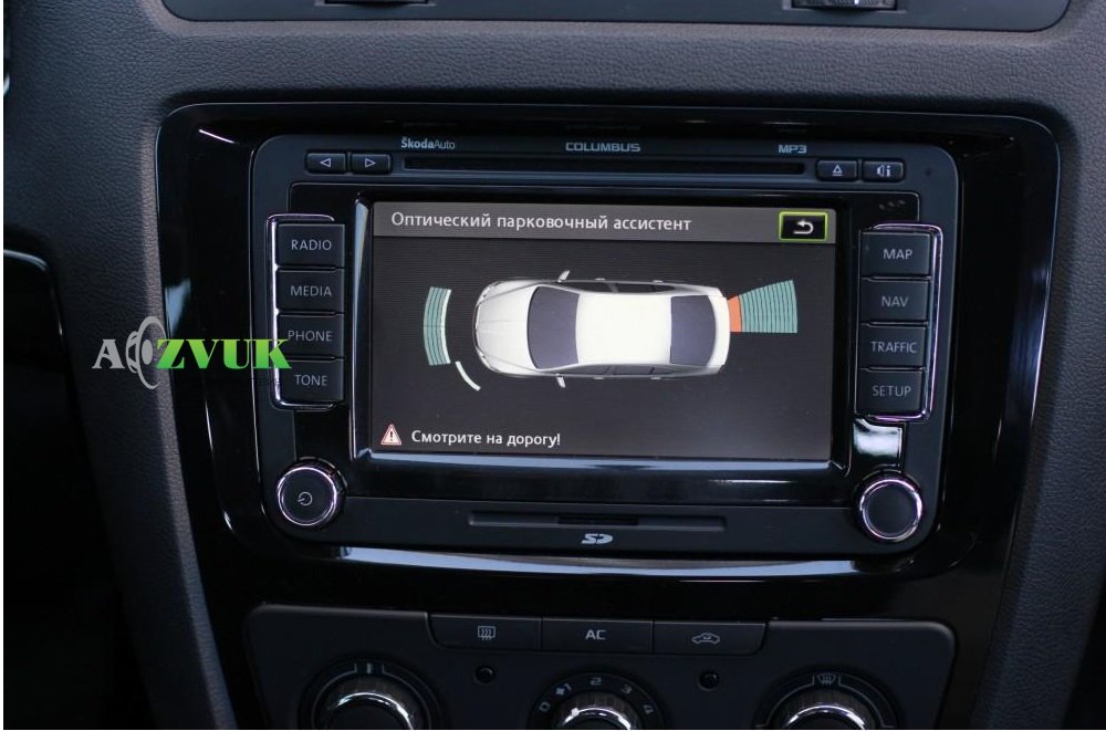 Парктроник Valeo PQ 8D Black