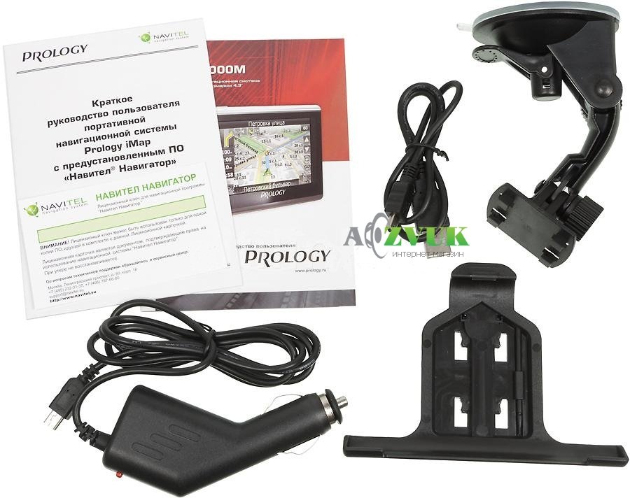 GPS навигатор Prology iMAP-4000M Навител Содружество