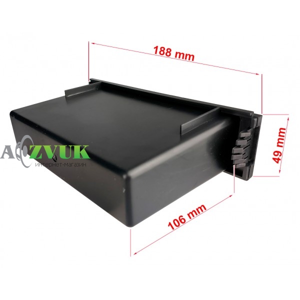 Рамка переходная Универсальный карман 1 DIN AWM 781-00-160