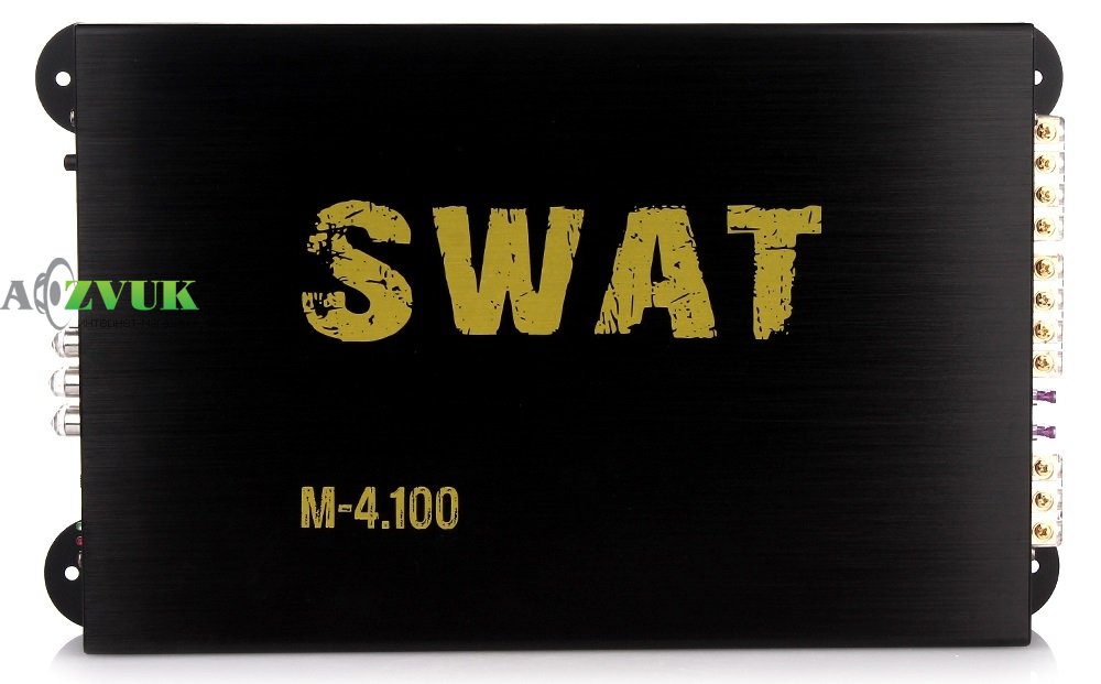 Автомобильный усилитель звука SWAT M-4.100