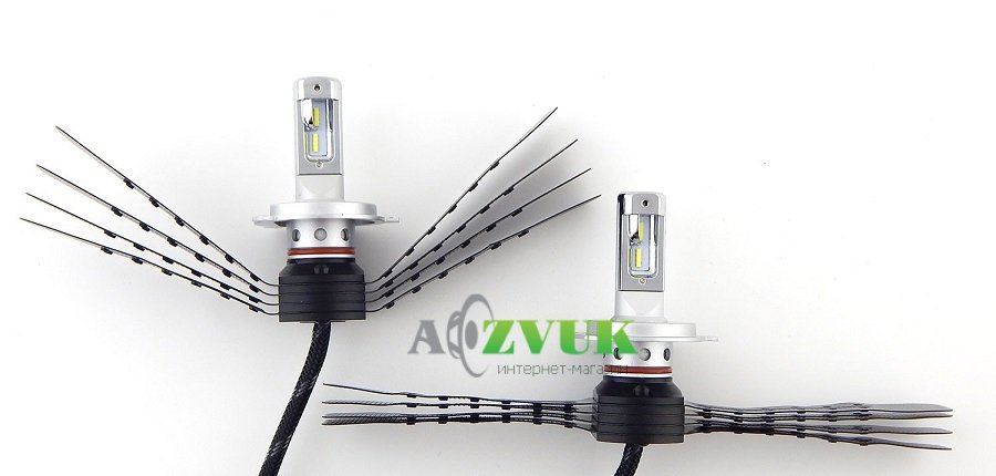 Светодиодные лампы (led) RS G9 H4 6500К 12-24V (2шт.)