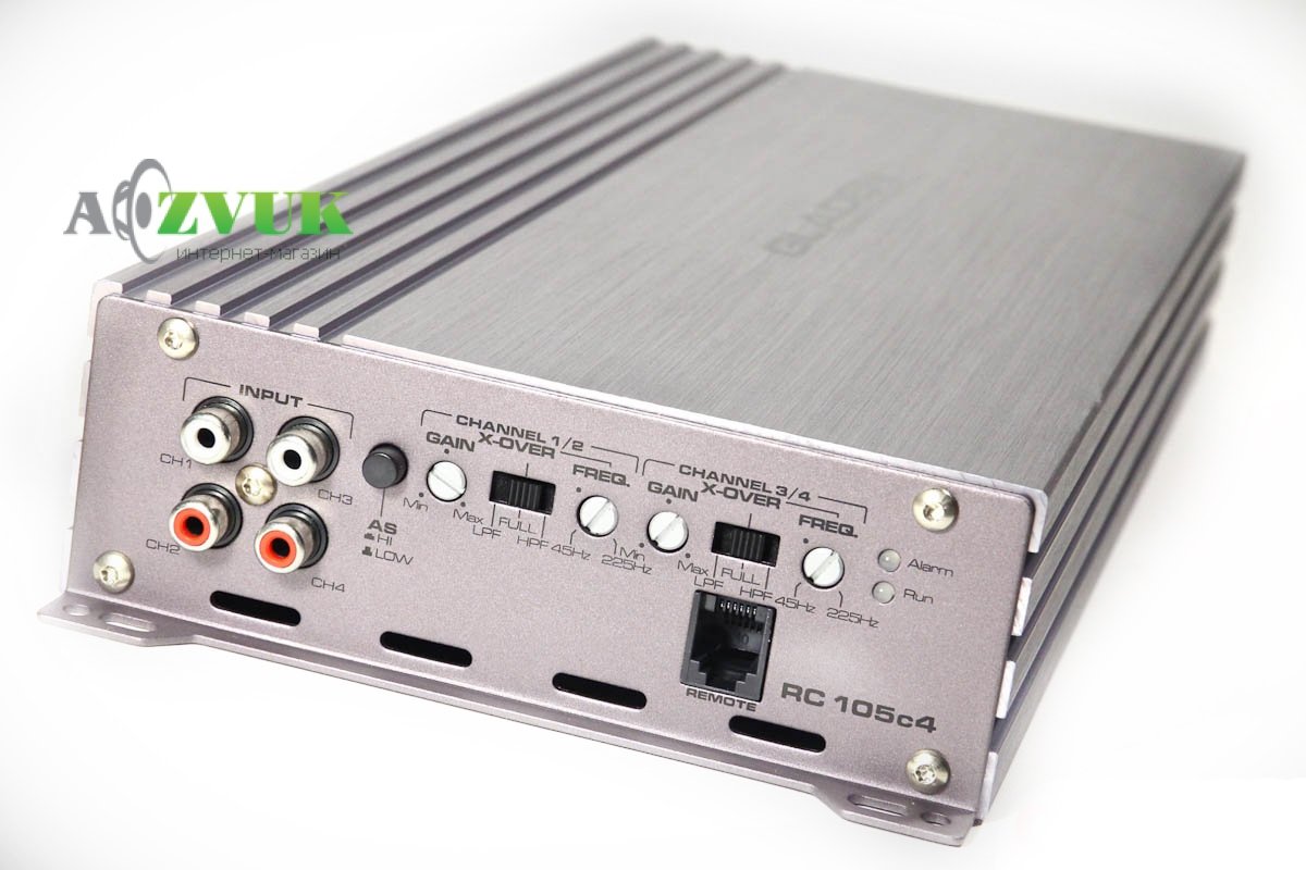 Автомобильный усилитель звука Gladen Audio RC105c4