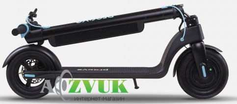  Электросамокат Proove X-city Pro (350 Вт; 36 В; 10 А/ч), колёса 10, черно-голубой