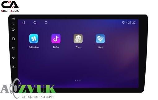 Мультимедиа ресивер CraftAudо QMS-946 Android 13 QLED 4+64Gb 9