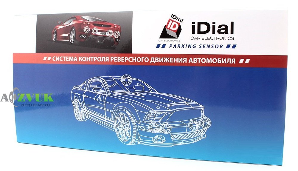 Парктроник iDial ID-069 8 Black