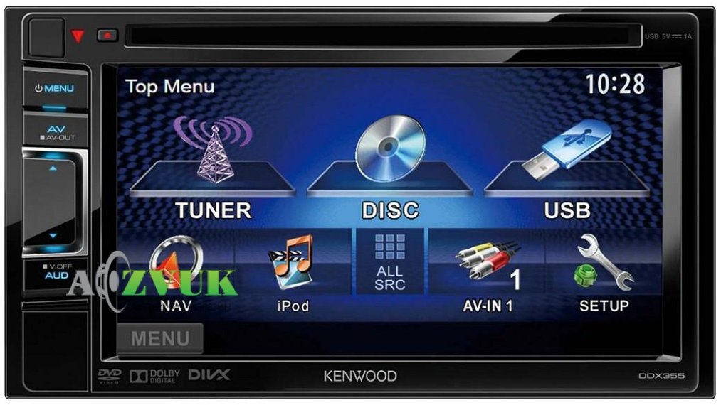 Мультимедиа ресивер Kenwood DDX-355