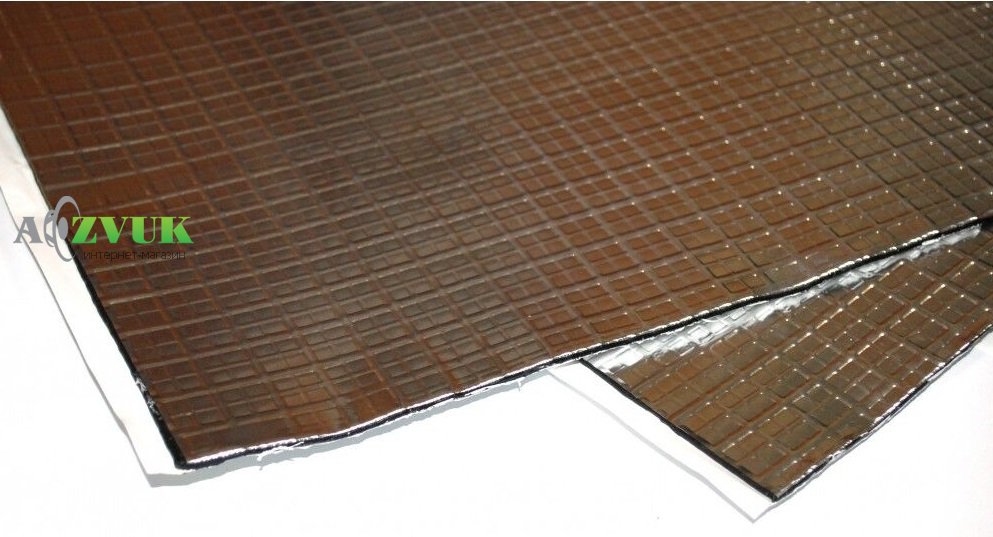 Виброизоляция AudioSystem Smart Plast 2,0 мм (0,7м х 0,5м)