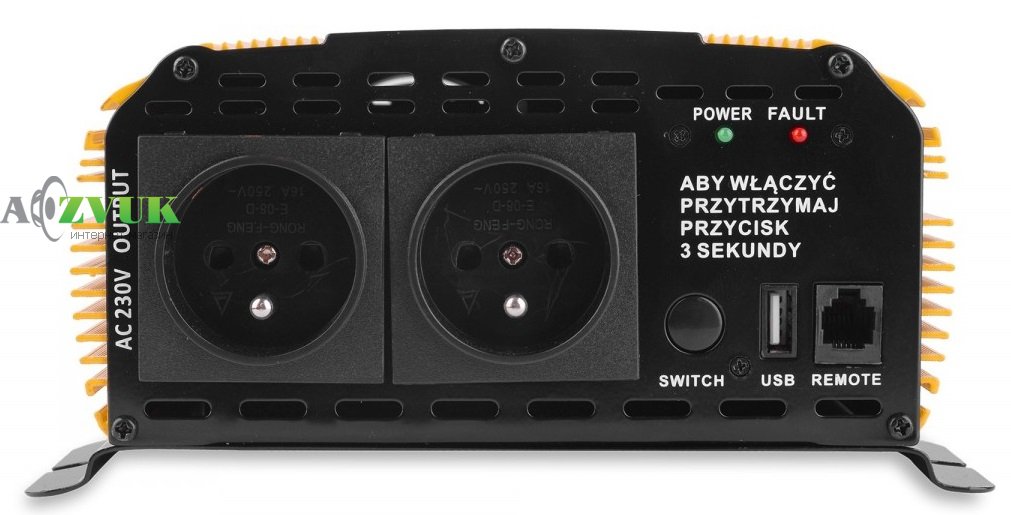 Преобразователь Volt Polska SINUS PLUS 1500 12/230V (1000/1500W)