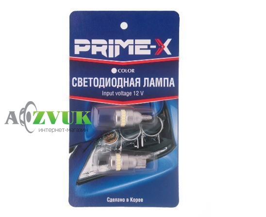 Светодиодные лампы (led) Prime-X T10-KR с обманкой