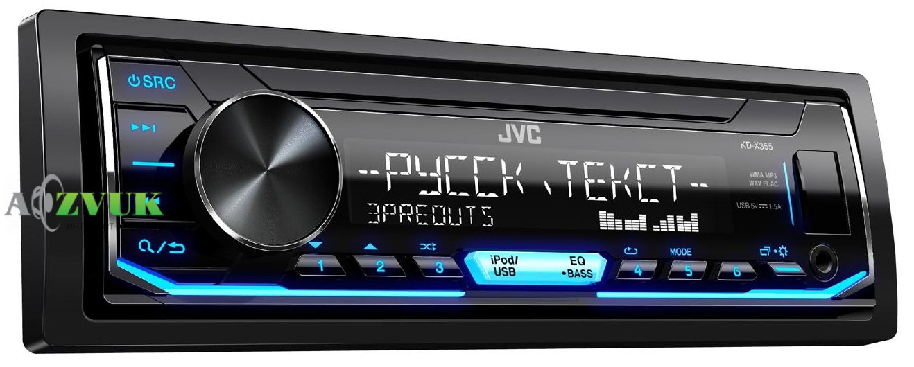 Автомагнитола JVC KD-X355
