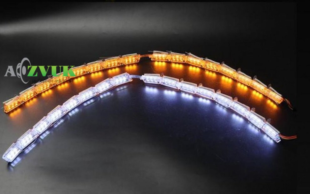  Светодиодная (LED) лента Baxster Running Crystall Желтый-Белый v2