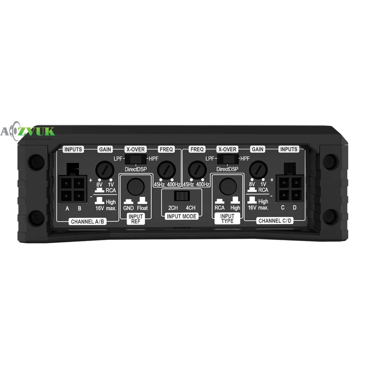 Автомобильный усилитель звука Helix AMPLIFY 204 X-OVER
