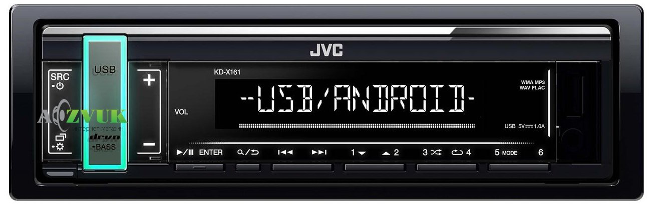 Автомагнитола JVC KD-X161