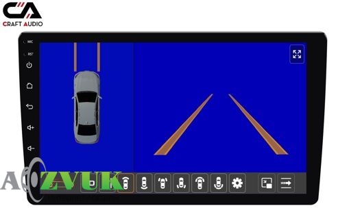 Мультимедиа ресивер CraftAudо QMS-946 Android 13 QLED 4+64Gb 9