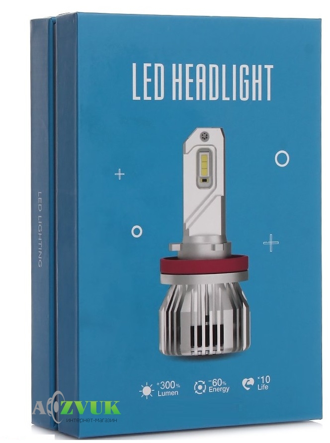 Светодиодные лампы (led) iDial U9D05 CSP Canbus H7, Mercedes C/E, Class, ML, GLA, Nissan Qashqai, Audi, BMW 5, X5, VW Passat, Jetta, Bora, Opel Astra, Insignia 9000Lm 80Watt