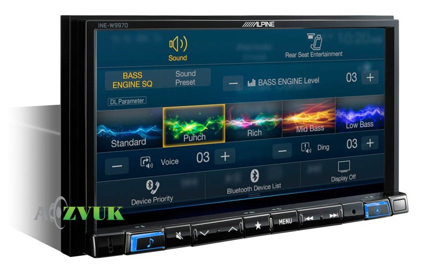 Мультимедиа ресивер Alpine INE-W997D