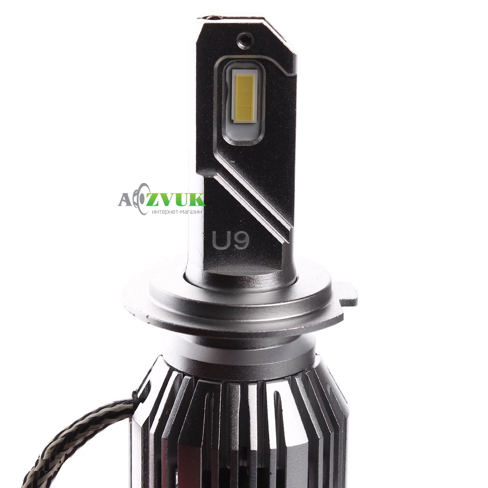 Светодиодные лампы (led) iDial U9D05 CSP Canbus H7, Mercedes C/E, Class, ML, GLA, Nissan Qashqai, Audi, BMW 5, X5, VW Passat, Jetta, Bora, Opel Astra, Insignia 9000Lm 80Watt