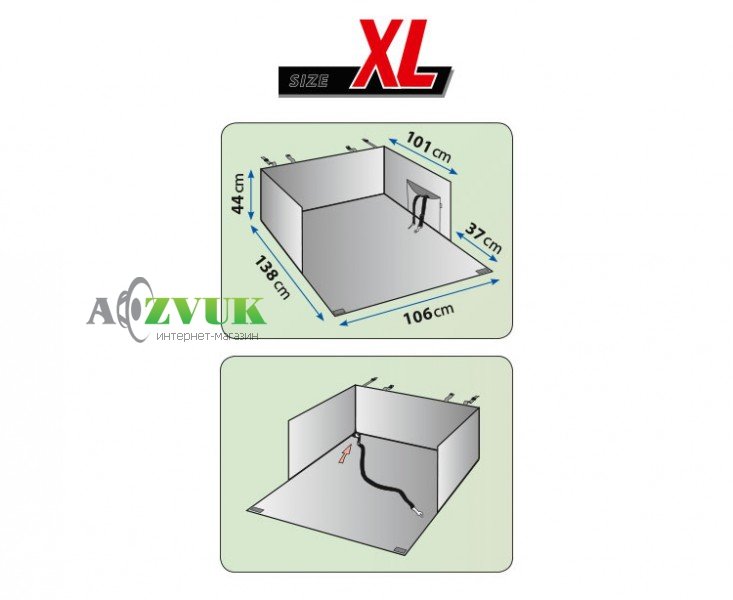  Чохол для перевезення собак Kegel-Blazusiak Dexter XL (5-3212-244-4010)