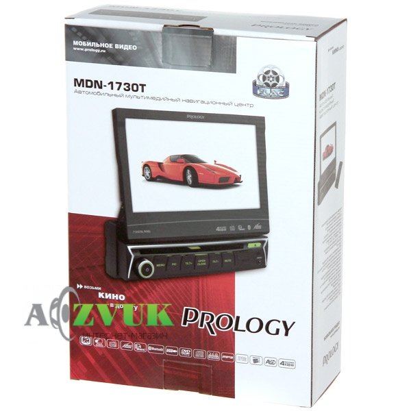 Мультимедиа ресивер Prology MDN-1730T (Навител)
