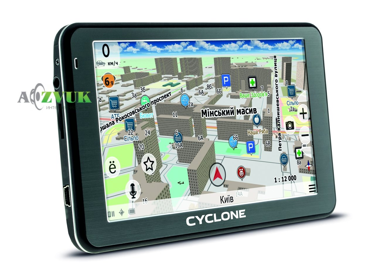 GPS навигатор CYCLON ND 505 AV BT