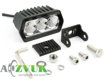 Фары дневного света StarLight SL-W0715F ближний рассеянный свет WHITE 15W 1500Lm 5700K 12/24V